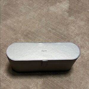 Dyson Metallic Silver Hair Dryer Case